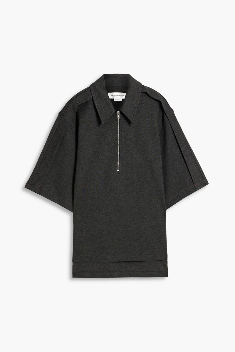 Victoria Beckham - Cady top - Gray - UK 10