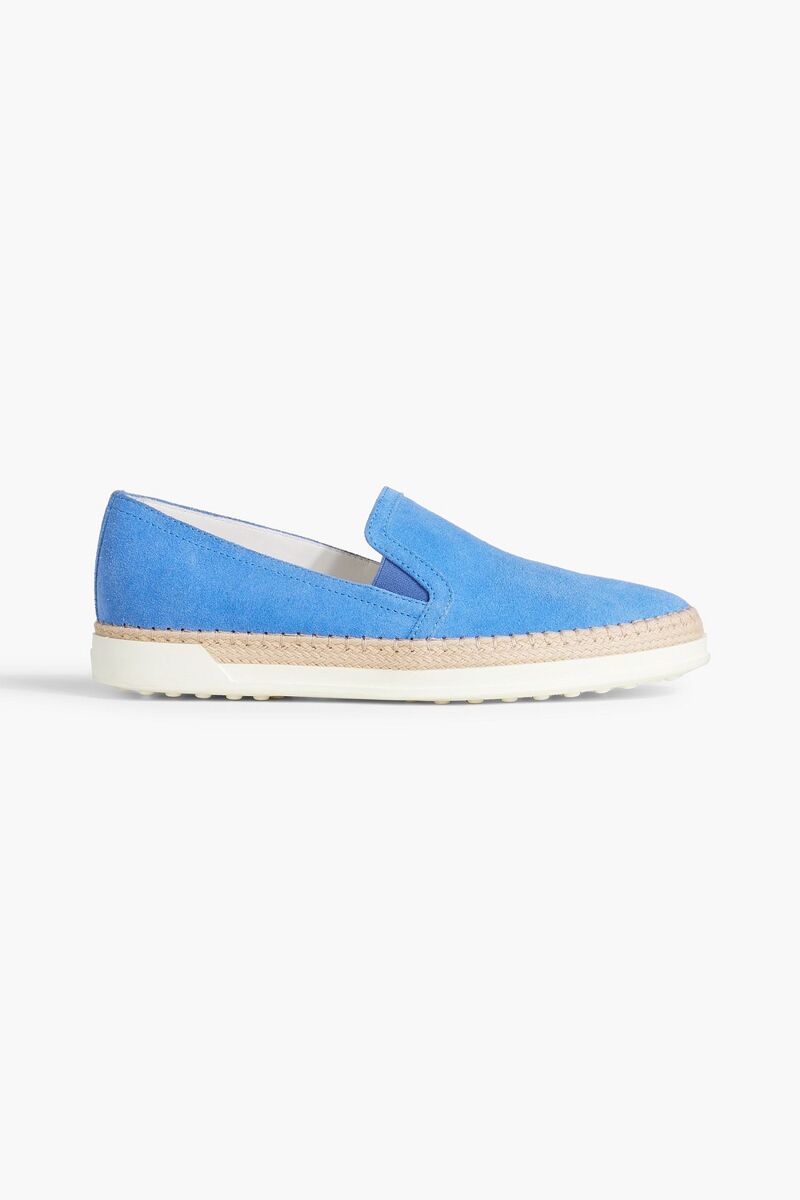Tod's - Suede slip-on sneakers - Blue - EU 37.5