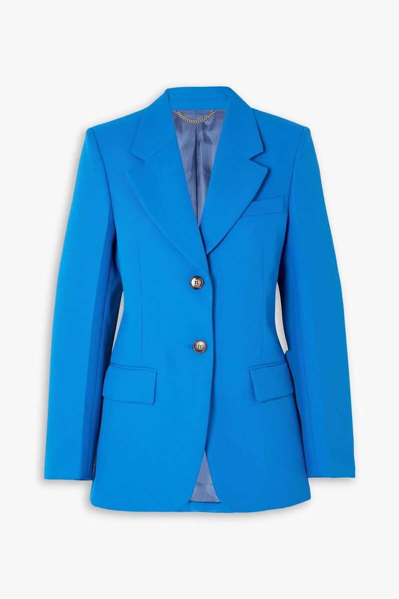 Victoria Beckham - Drill blazer - Blue - UK 8