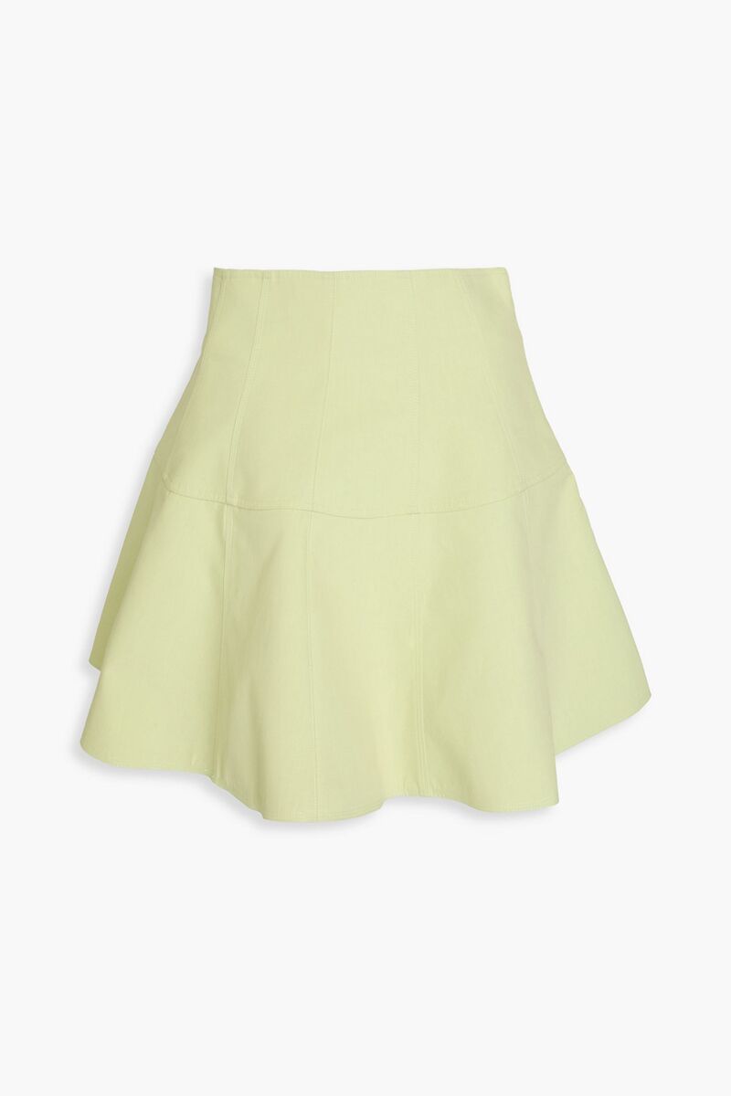 Ulla Johnson - Kiara cotton mini skirt - Green - US 6