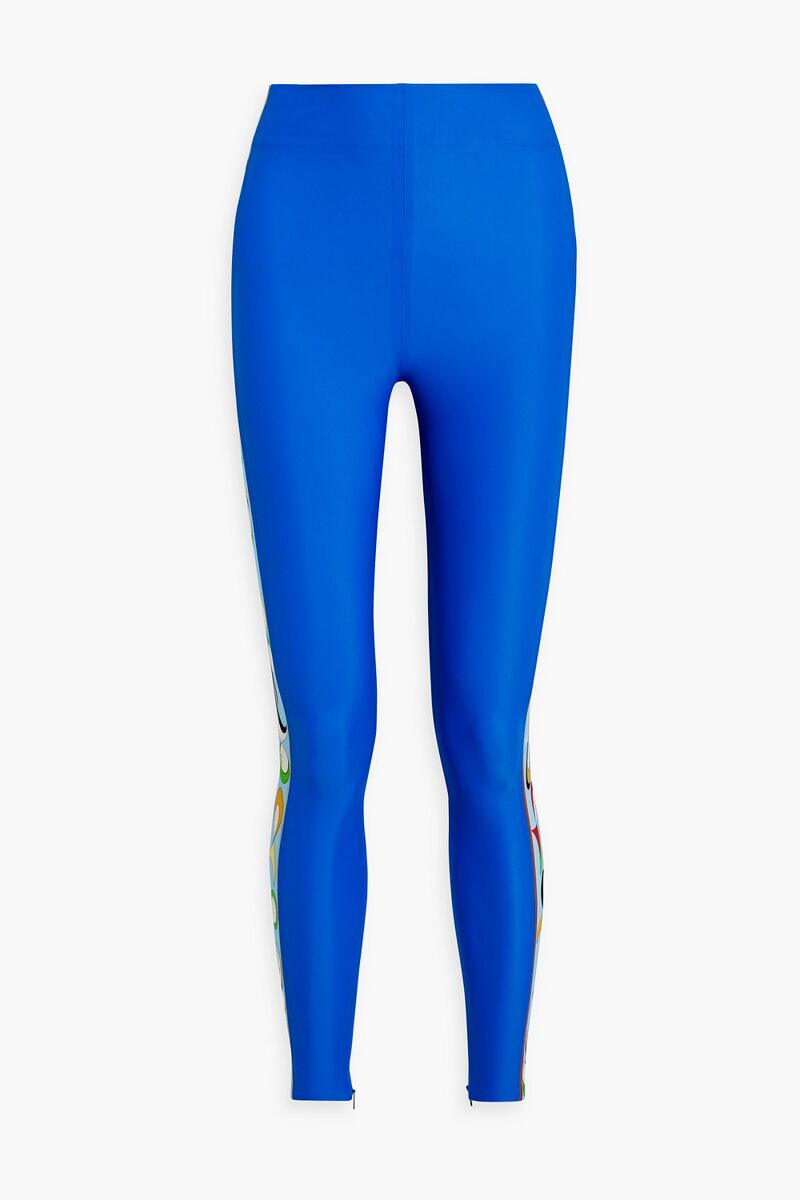 Pucci - Printed stretch leggings - Blue - L