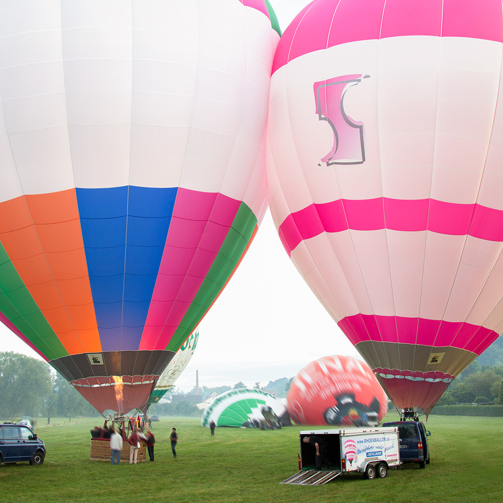 Ballonfahren Heldburg, mydays Erlebnisgutschein, als PDF ausdruckbar oder Versand mit Geschenkverpackung