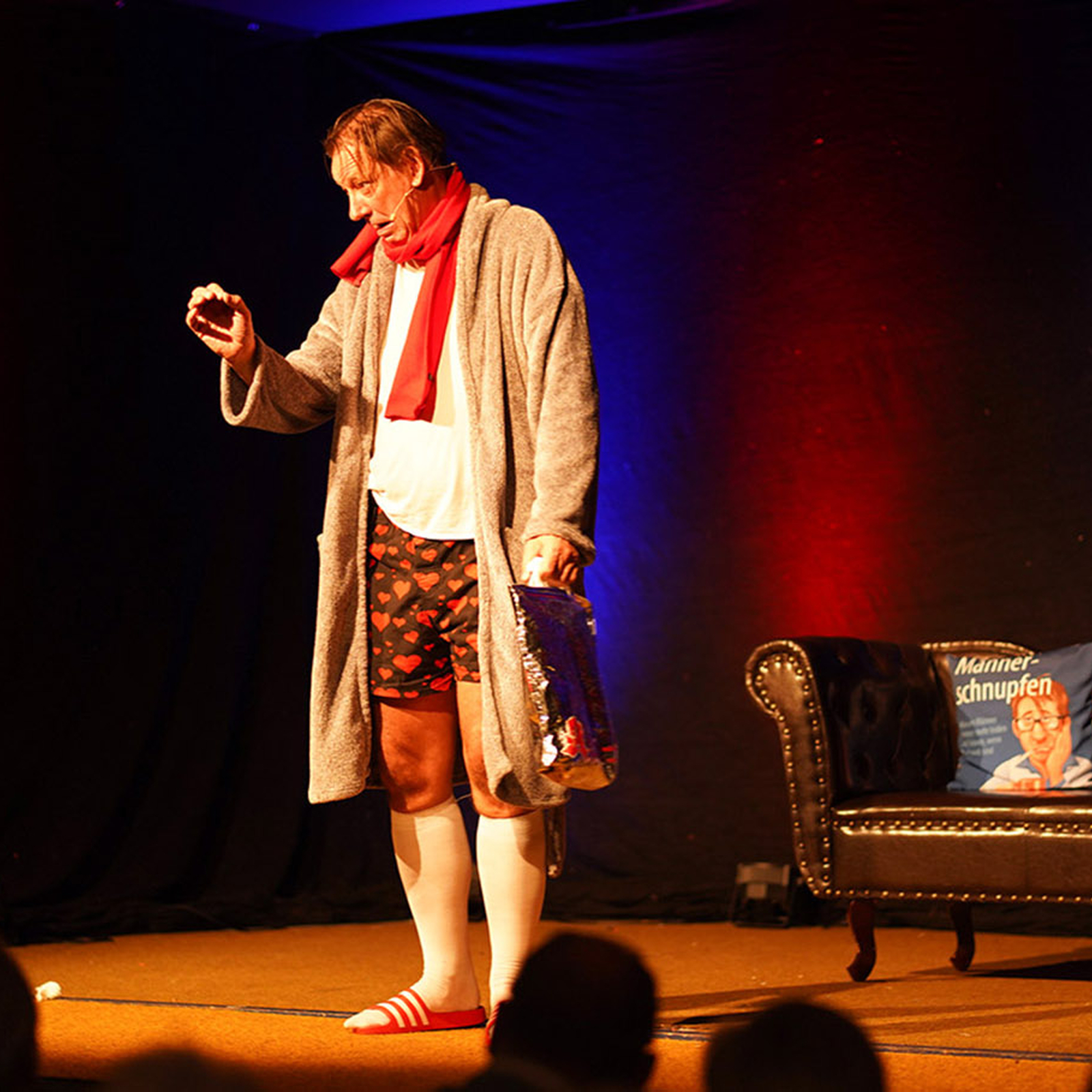 Comedy Dinner Hecklingen, mydays Erlebnisgutschein, als PDF ausdruckbar oder Versand mit Geschenkverpackung