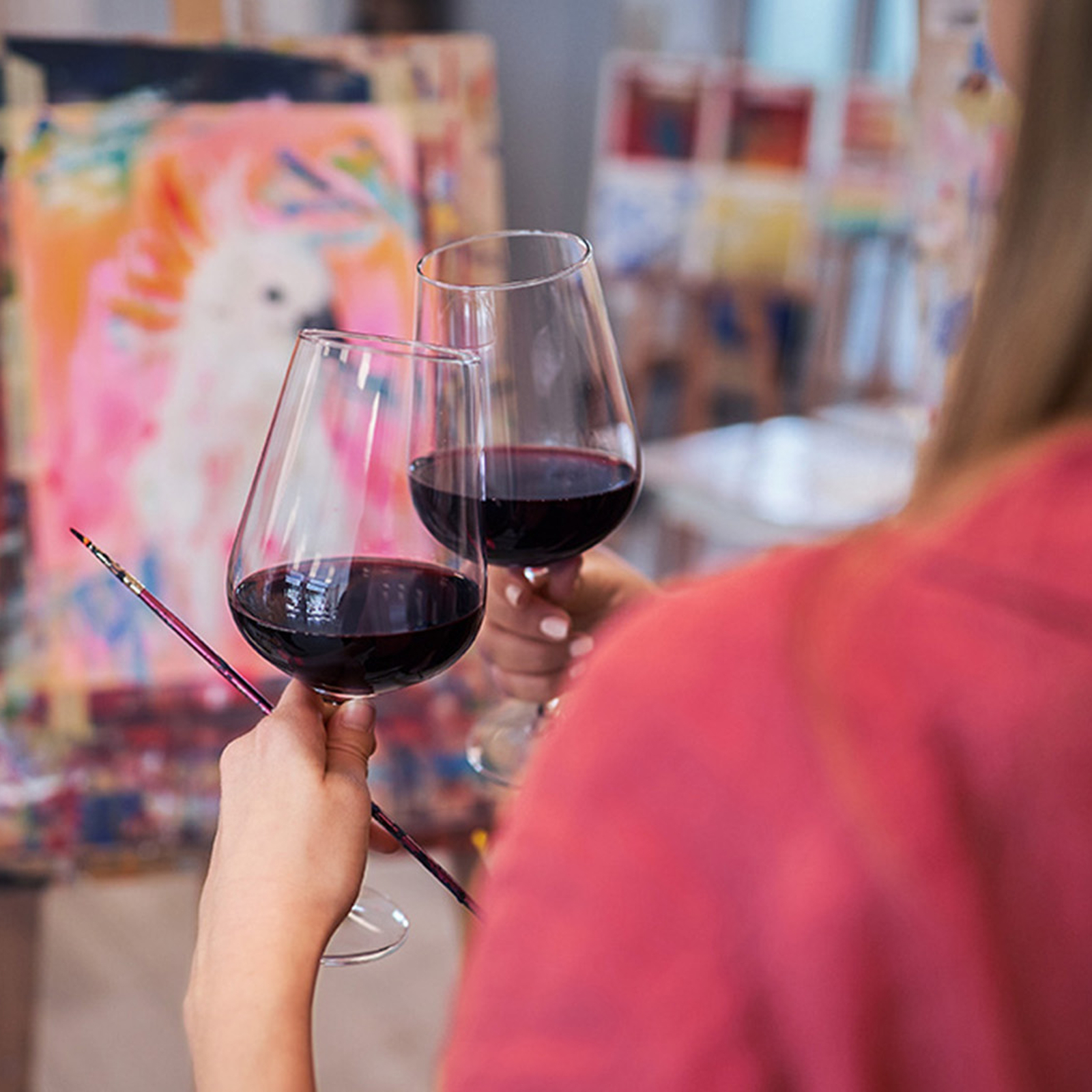 Paint & Drink Berlin, mydays Erlebnisgutschein, als PDF ausdruckbar oder Versand mit Geschenkverpackung
