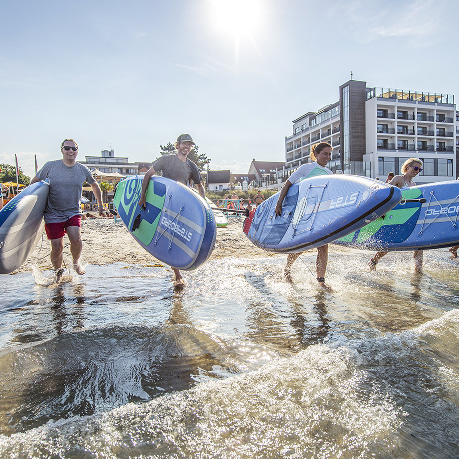 Stand Up Paddling Scharbeutz, mydays Erlebnisgutschein, als PDF ausdruckbar oder Versand mit Geschenkverpackung