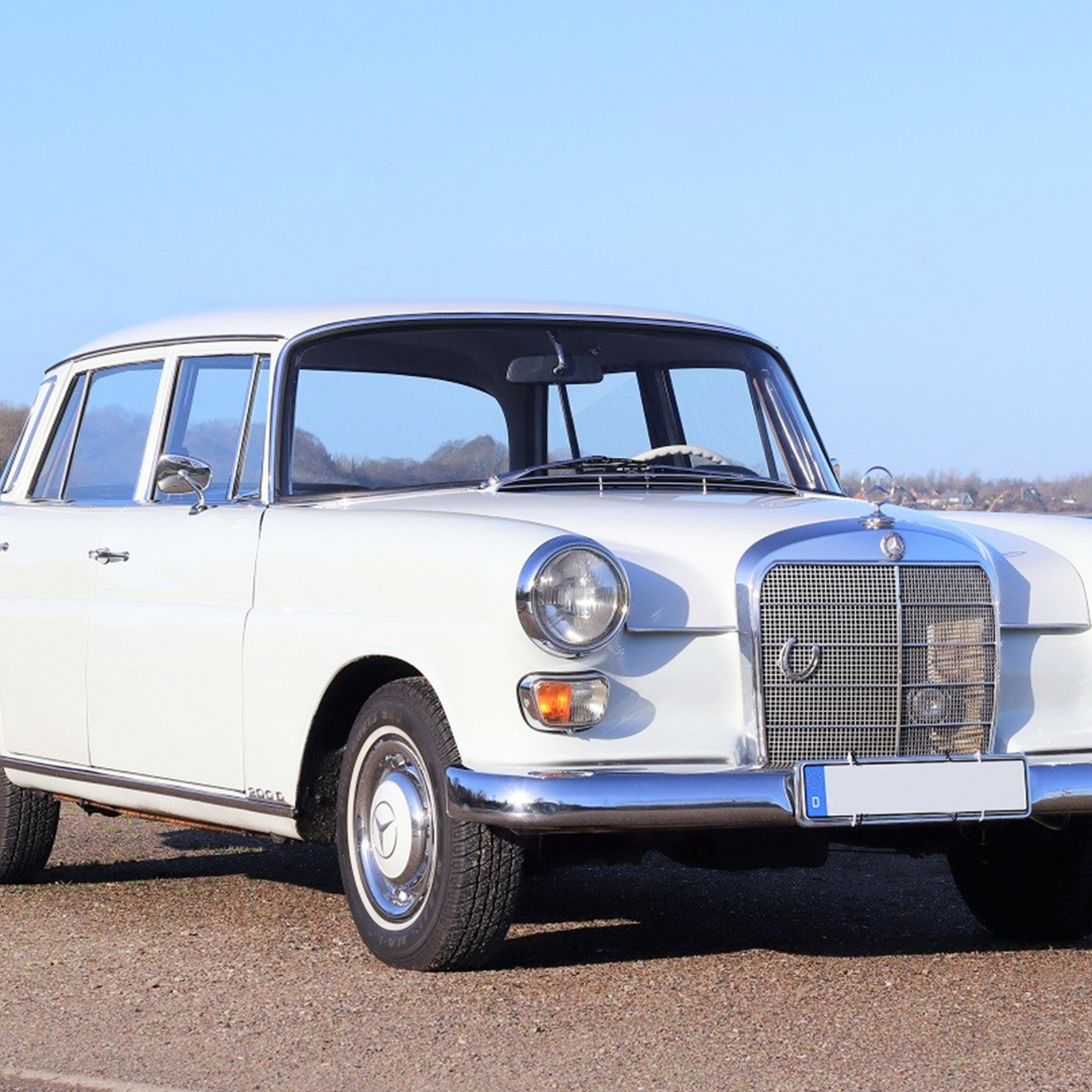 Mercedes Oldtimer fahren Wees (4 Std.), mydays Erlebnisgutschein, als PDF ausdruckbar oder Versand mit Geschenkverpackung