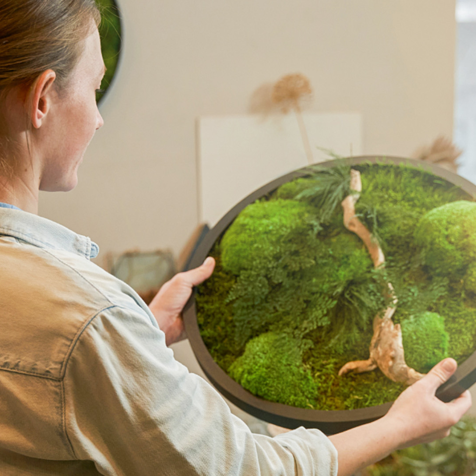 Moosbild selber machen München, mydays Erlebnisgutschein, als PDF ausdruckbar oder Versand mit Geschenkverpackung