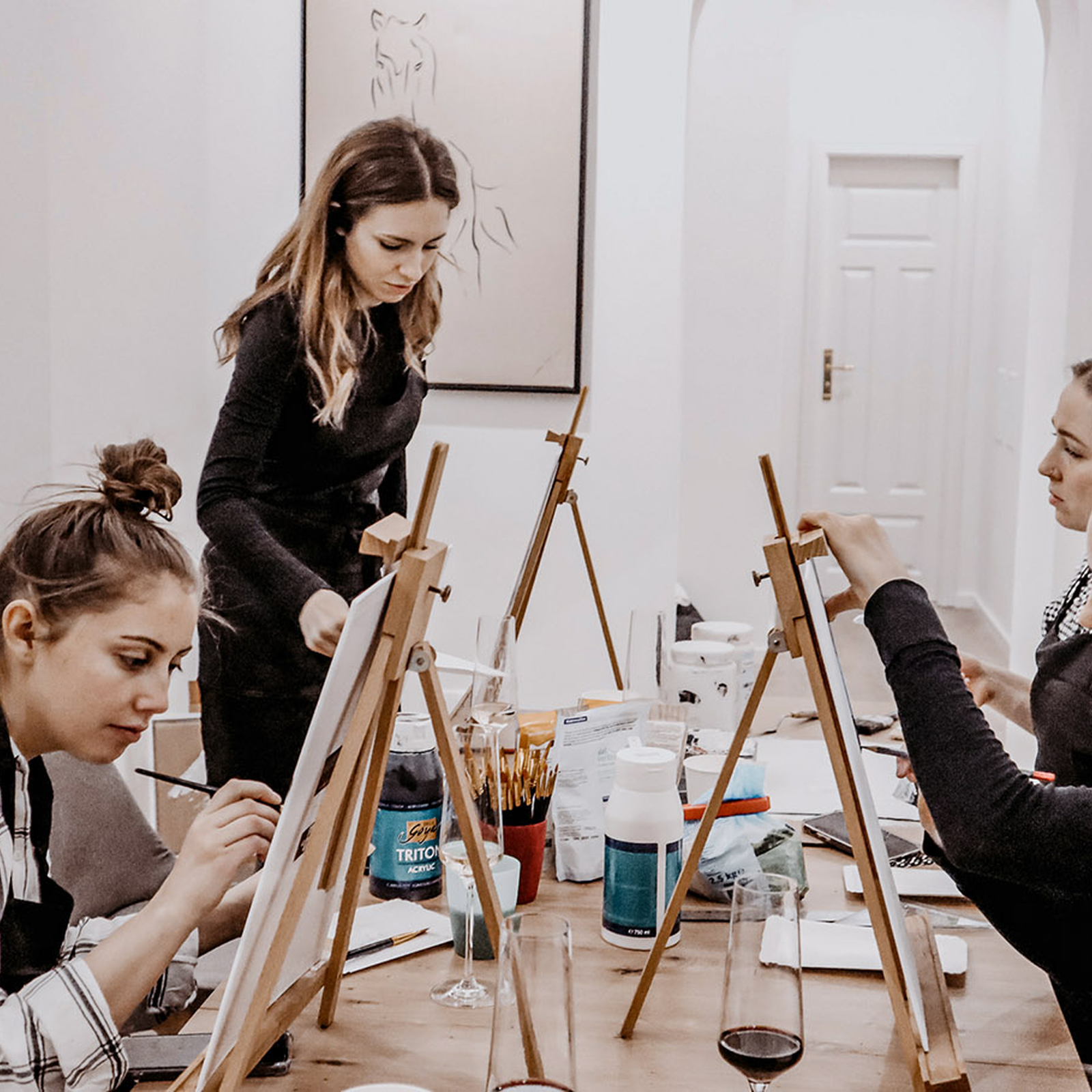 Kunstworkshop München, mydays Erlebnisgutschein, als PDF ausdruckbar oder Versand mit Geschenkverpackung