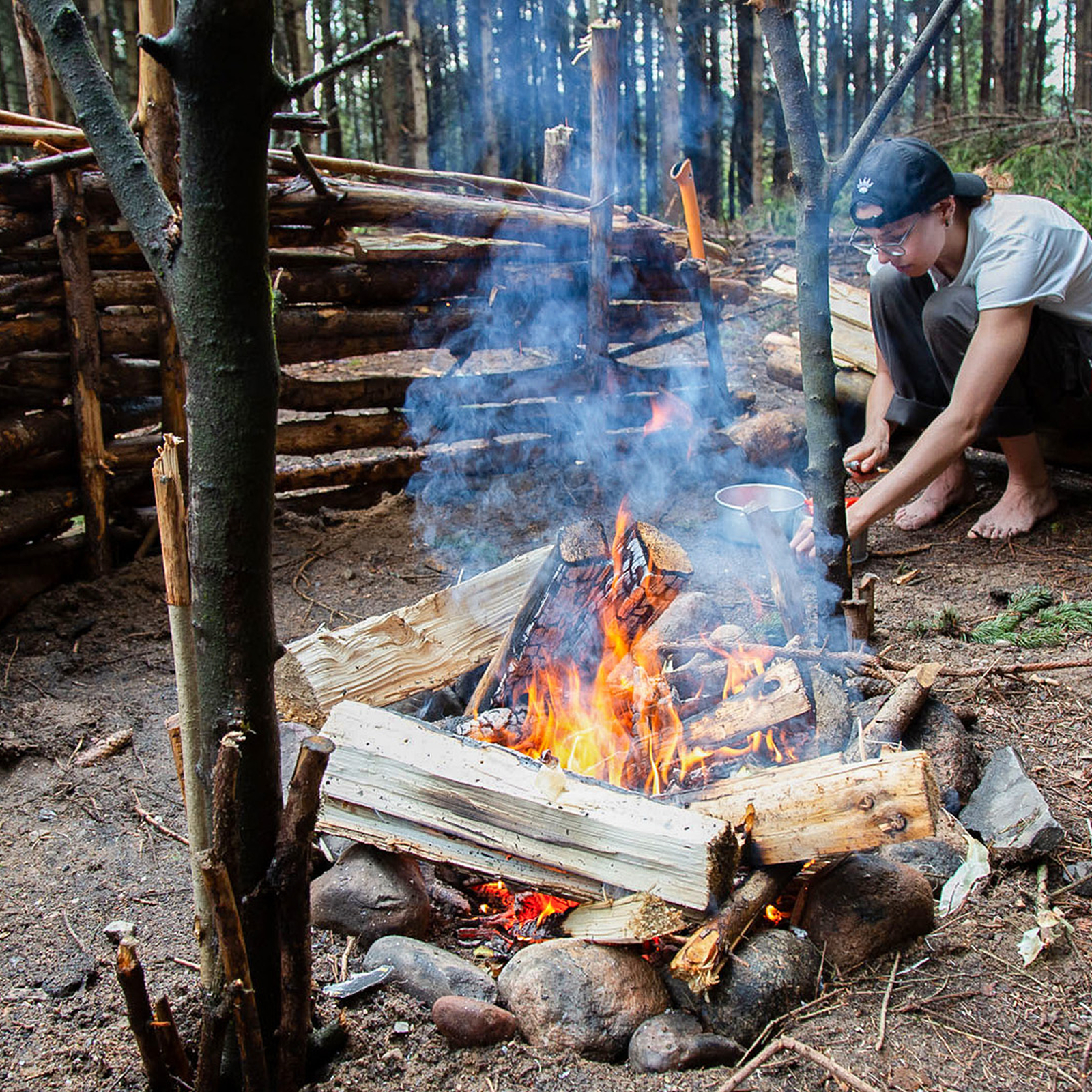 Bushcraft Kurs Raum Luckenwalde, mydays Erlebnisgutschein, als PDF ausdruckbar oder Versand mit Geschenkverpackung