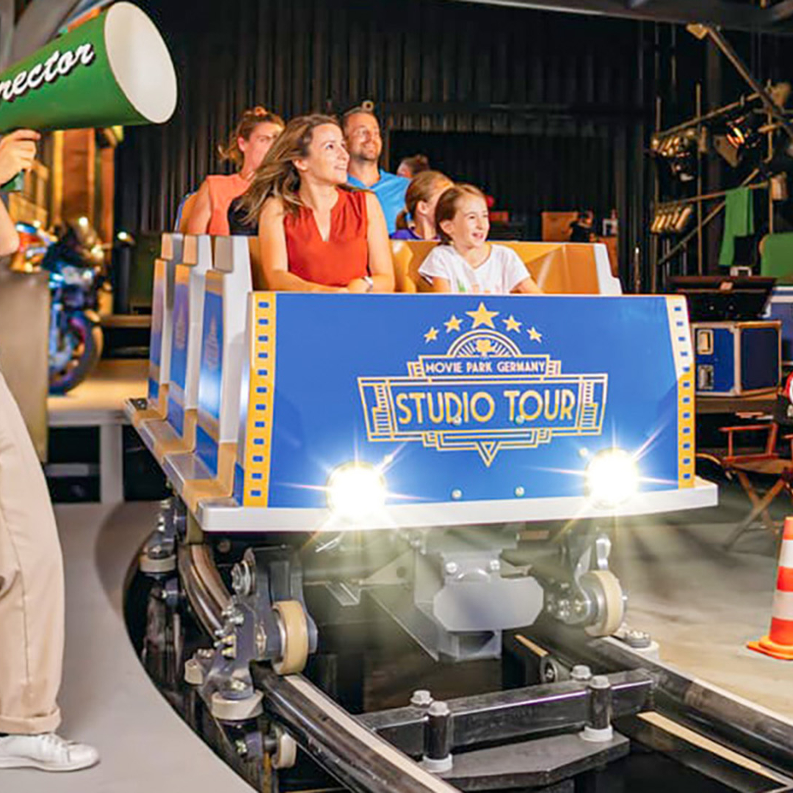 Kurztrip Movie Park Germany, mydays Erlebnisgutschein, als PDF ausdruckbar oder Versand mit Geschenkverpackung