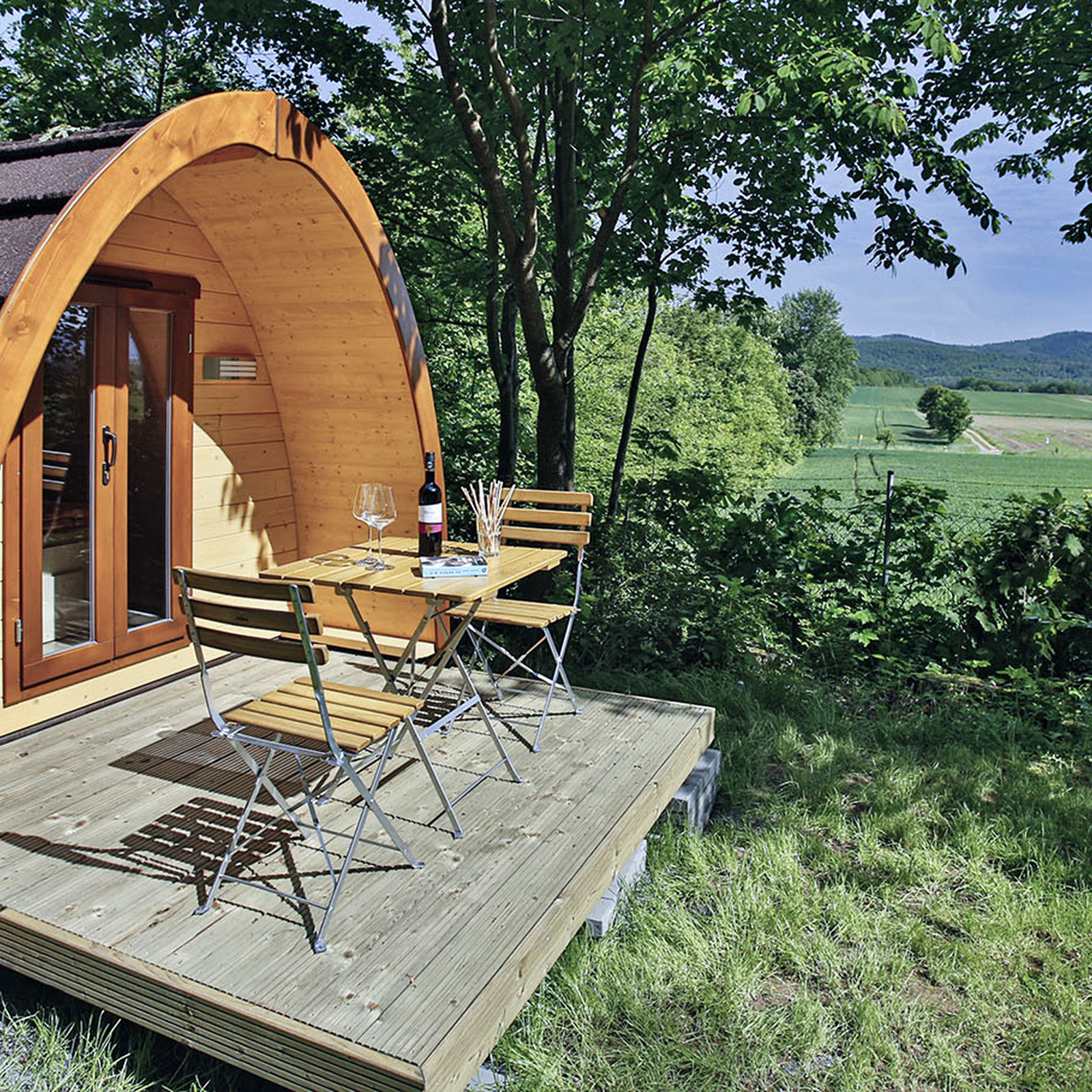 Camping Pod Hamburg für 2 (2 Nächte), mydays Erlebnisgutschein, als PDF ausdruckbar oder Versand mit Geschenkverpackung