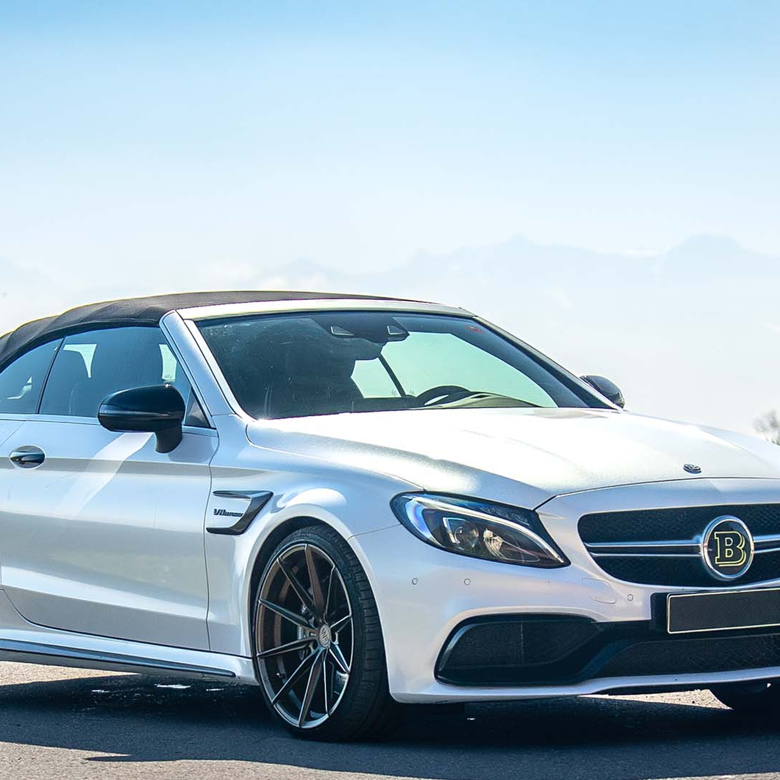 Mercedes C63 Brabus mieten Amtzell (1 Tag), mydays Erlebnisgutschein, als PDF ausdruckbar oder Versand mit Geschenkverpackung