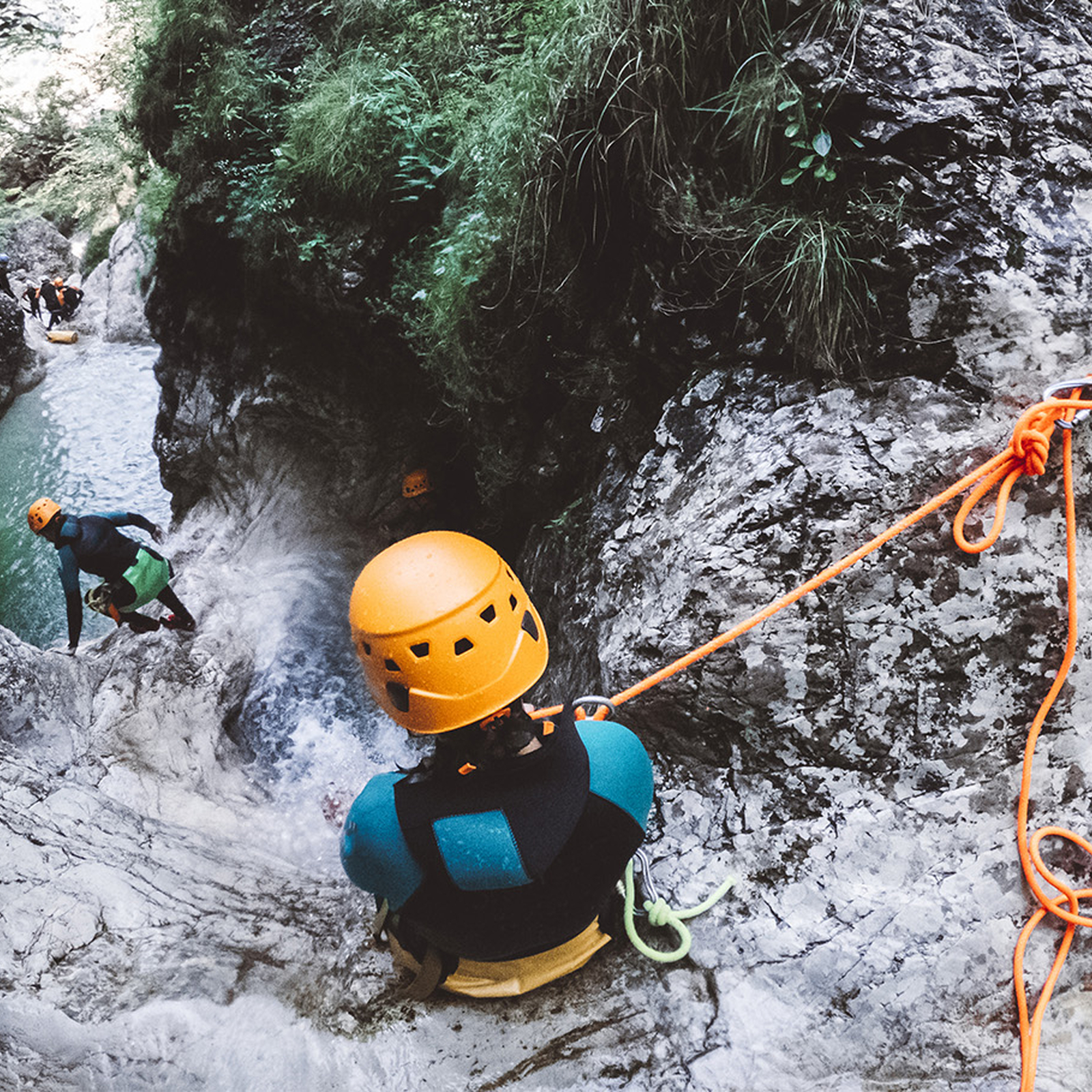 Canyoning Ganztagestour Hallein, mydays Erlebnisgutschein, als PDF ausdruckbar oder Versand mit Geschenkverpackung