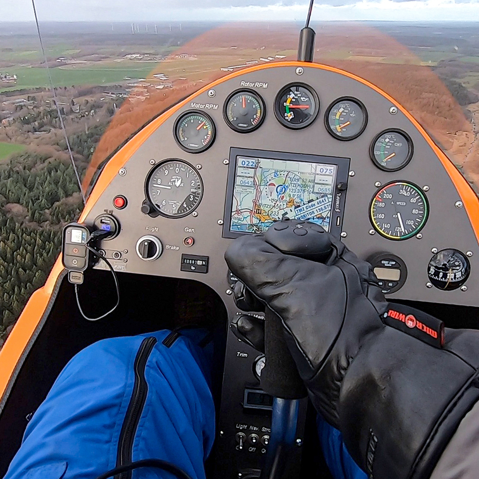 Tragschrauber selber fliegen Hohenlockstedt, mydays Erlebnisgutschein, als PDF ausdruckbar oder Versand mit Geschenkverpackung