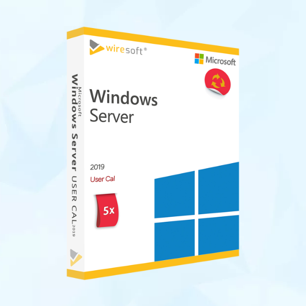 Microsoft Windows Server 2019 - 5 Pack User CAL - Business Partner