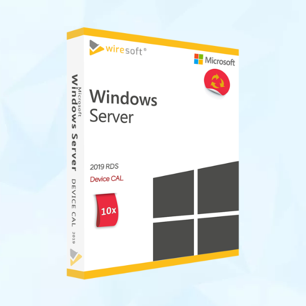 Microsoft Remote Desktop Services 2019 - 10 Pack Device CAL - Business Partner