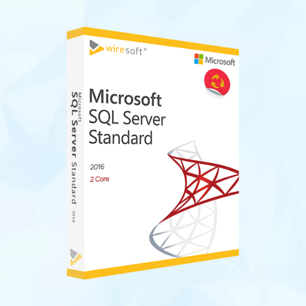 Microsoft SQL Server 2016 Standard 2-Core - Business Partner