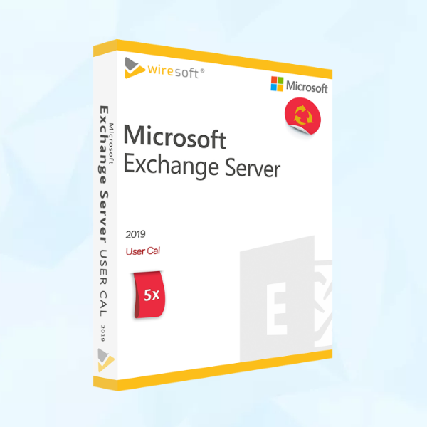 Microsoft Exchange Server 2019 - 5 Pack User CAL - Business Partner