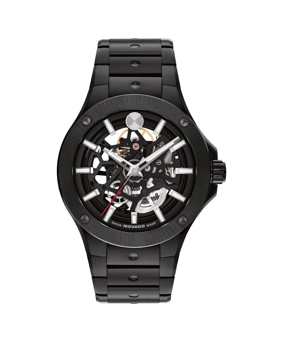 Movado Alta SE 43mm Watch In Black