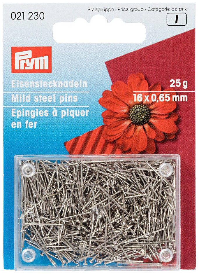 Image of Prym Bastelstecknadeln silber 0.65 x 16 mm 25g