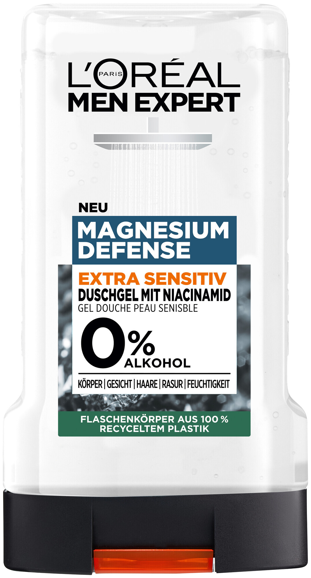 Image of L'oréal Paris L'Oréal Men Expert Magnesium Defense Extra Sensitiv Duschgel 250ml