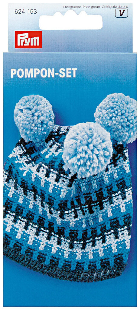 Image of Prym Pompon-Set 4 Grössen, farbig sortiert Beutel