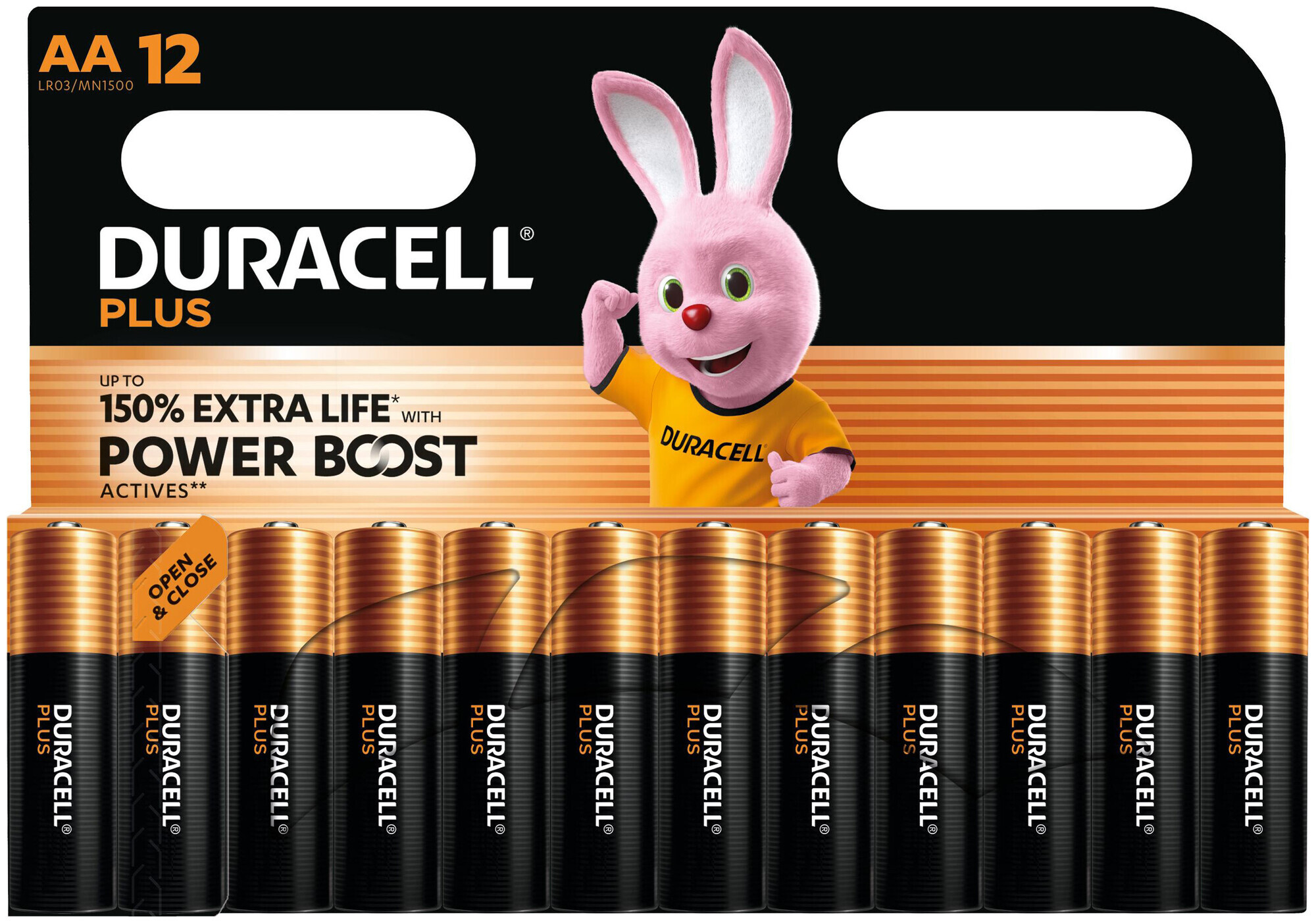 Image of Duracell Batterien Plus Aa/Lr6 12 Stück