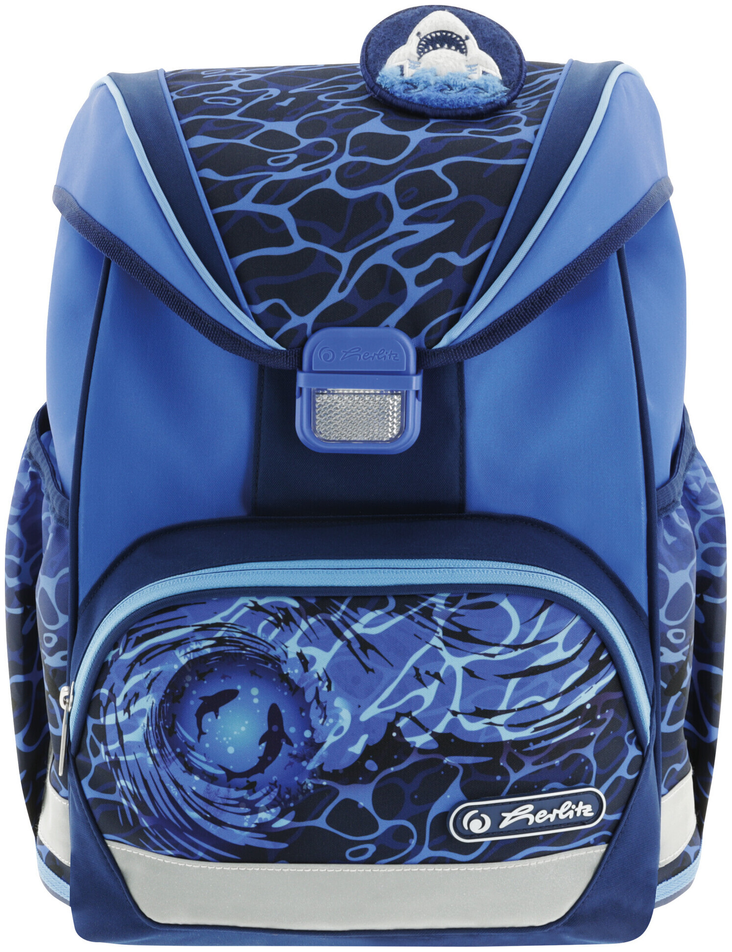 Image of Herlitz Schulthek UltraLight Plus Blue Shark
