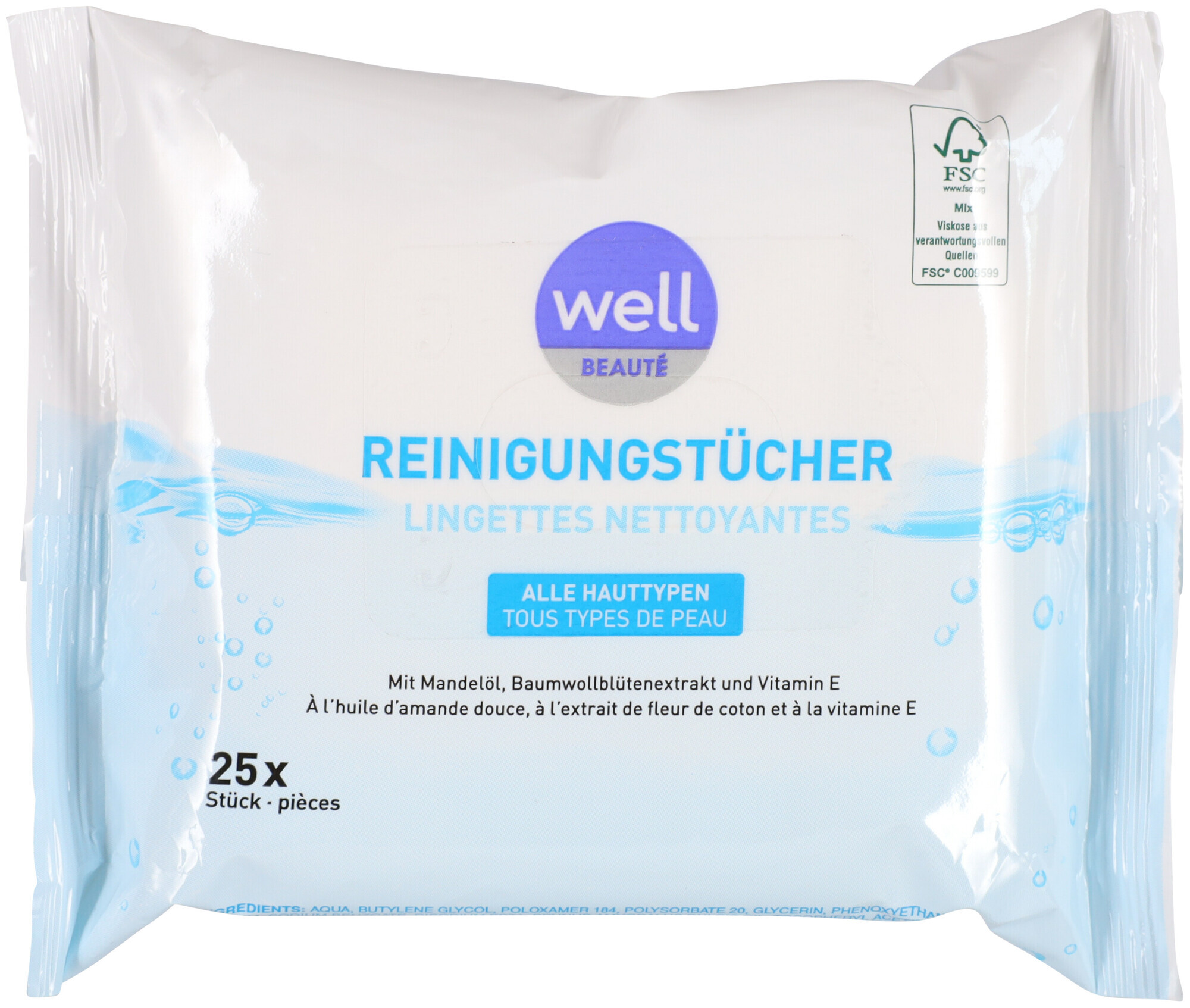 Image of Well Reinigungstücher 25 Stück