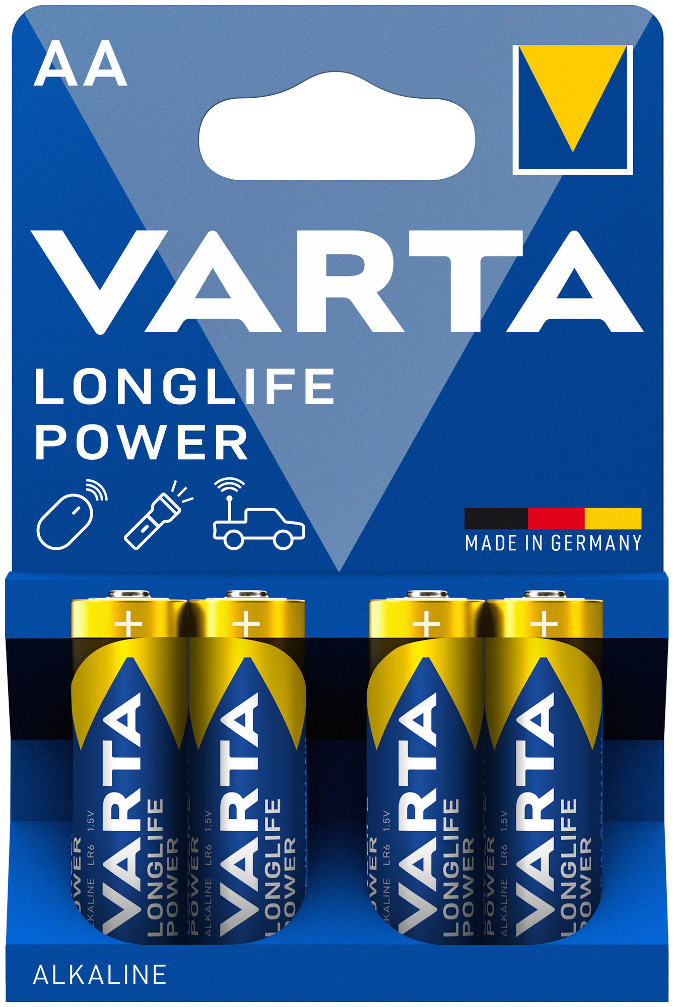 Image of Varta Batterien Longlife Power Aa/Lr6 2x 4 Stück