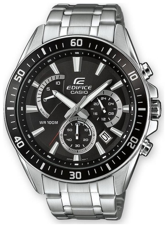 Image of Casio Edifice Classic Schwarz Silber Efr-552D-1Avuef