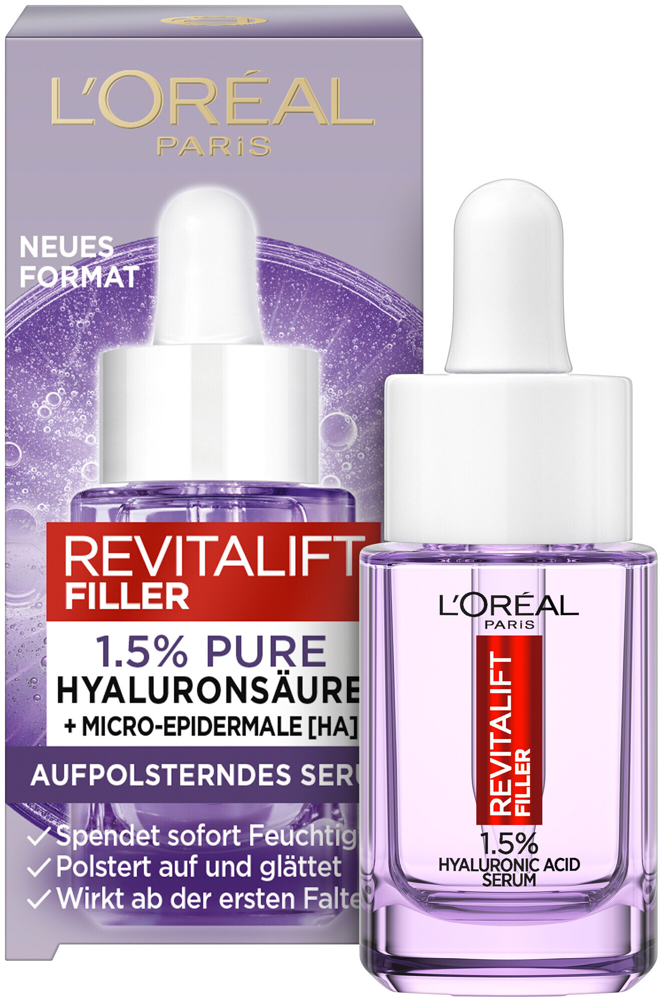 Image of L'Oréal Paris Revitalift Filler Anti-Falten Serum 15ml