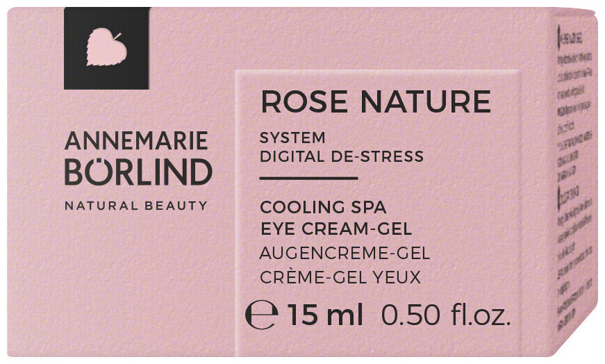 Image of Annemarie Börlind Rose Nature Cooling Spa Eye Cream-Gel 15 Ml