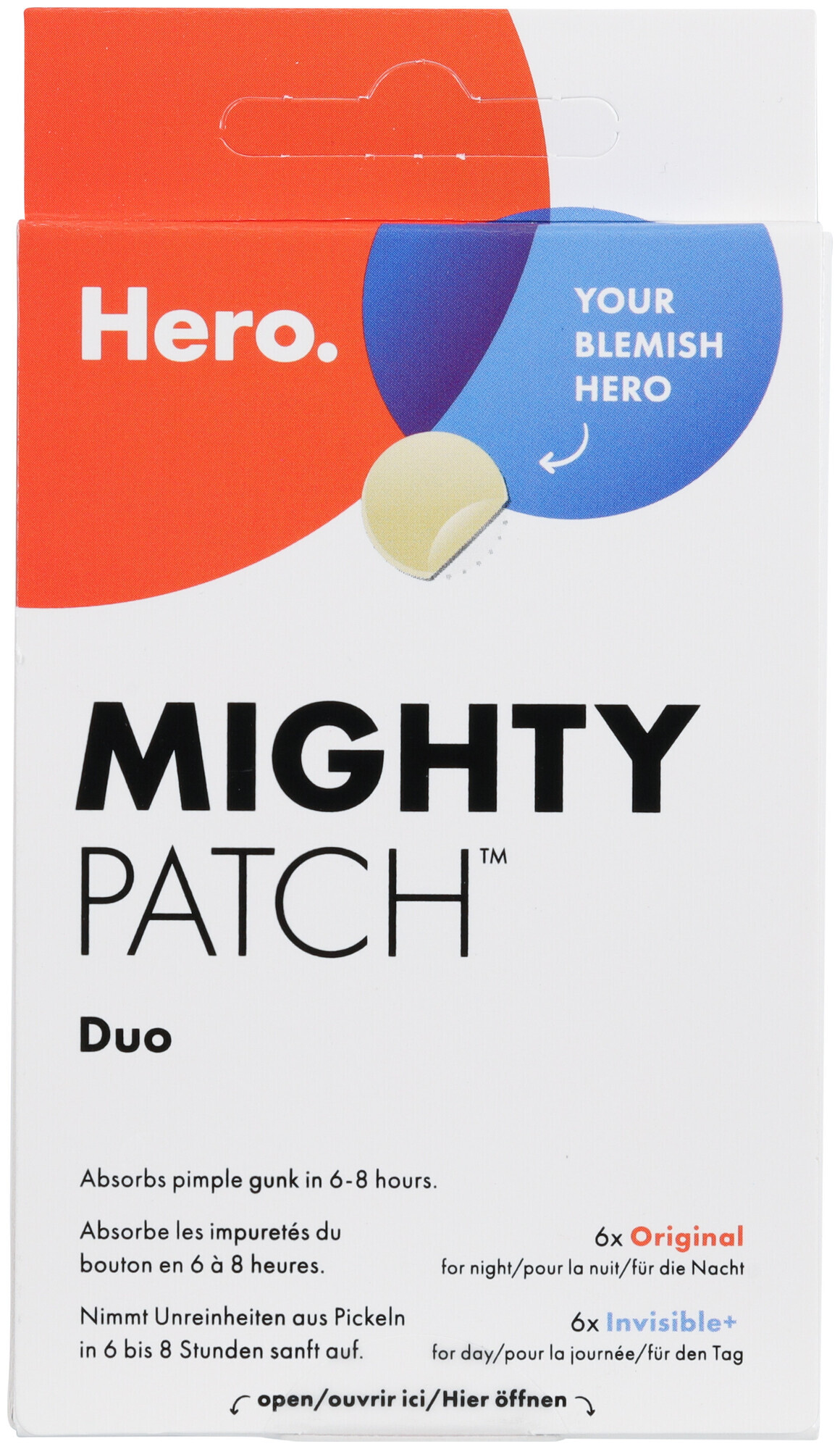 Image of Hero Cosmetics Hero. Mighty Patch Duo 2 x 6 Stk.
