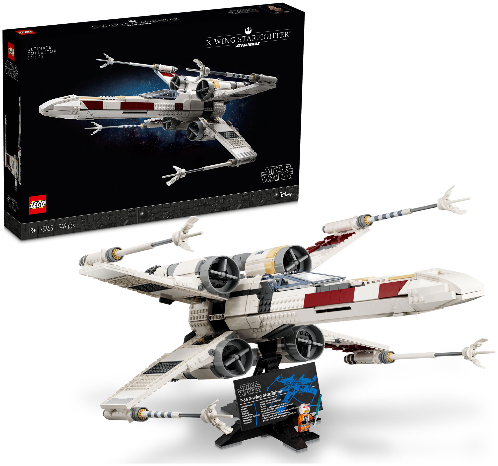 Image of Lego® Star Wars™ 75355 X-Wing Starfighter™ (Lego® Rare Set) 18+ Jahre