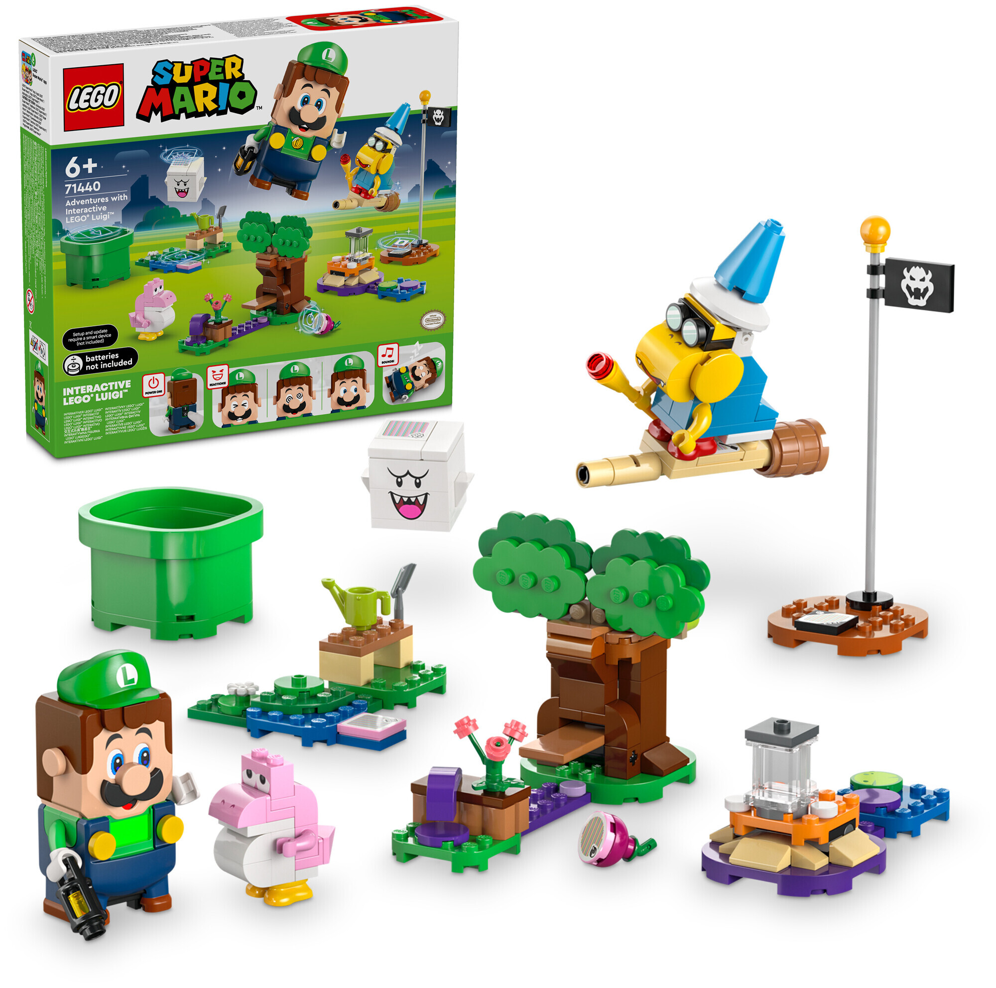 Image of Lego Super Mario Lego® Super Mario™ 71440 Abenteuer mit dem interaktiven Lego® Luigi™