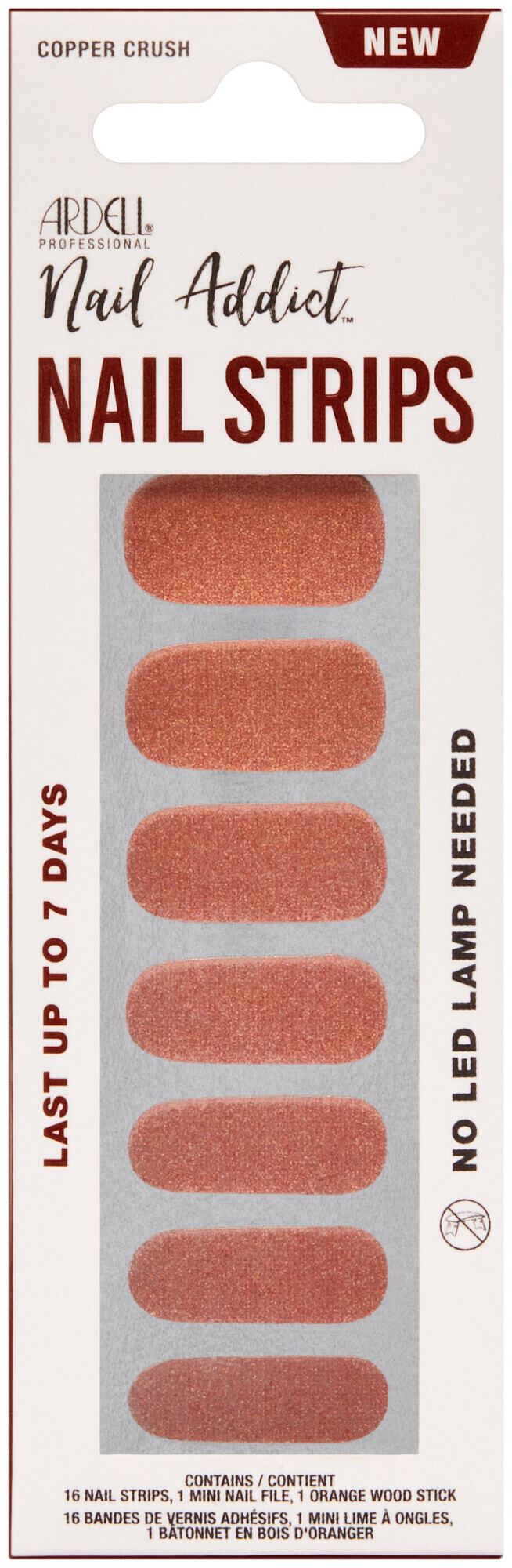 Image of Ardell Nail Strips Copper Crush