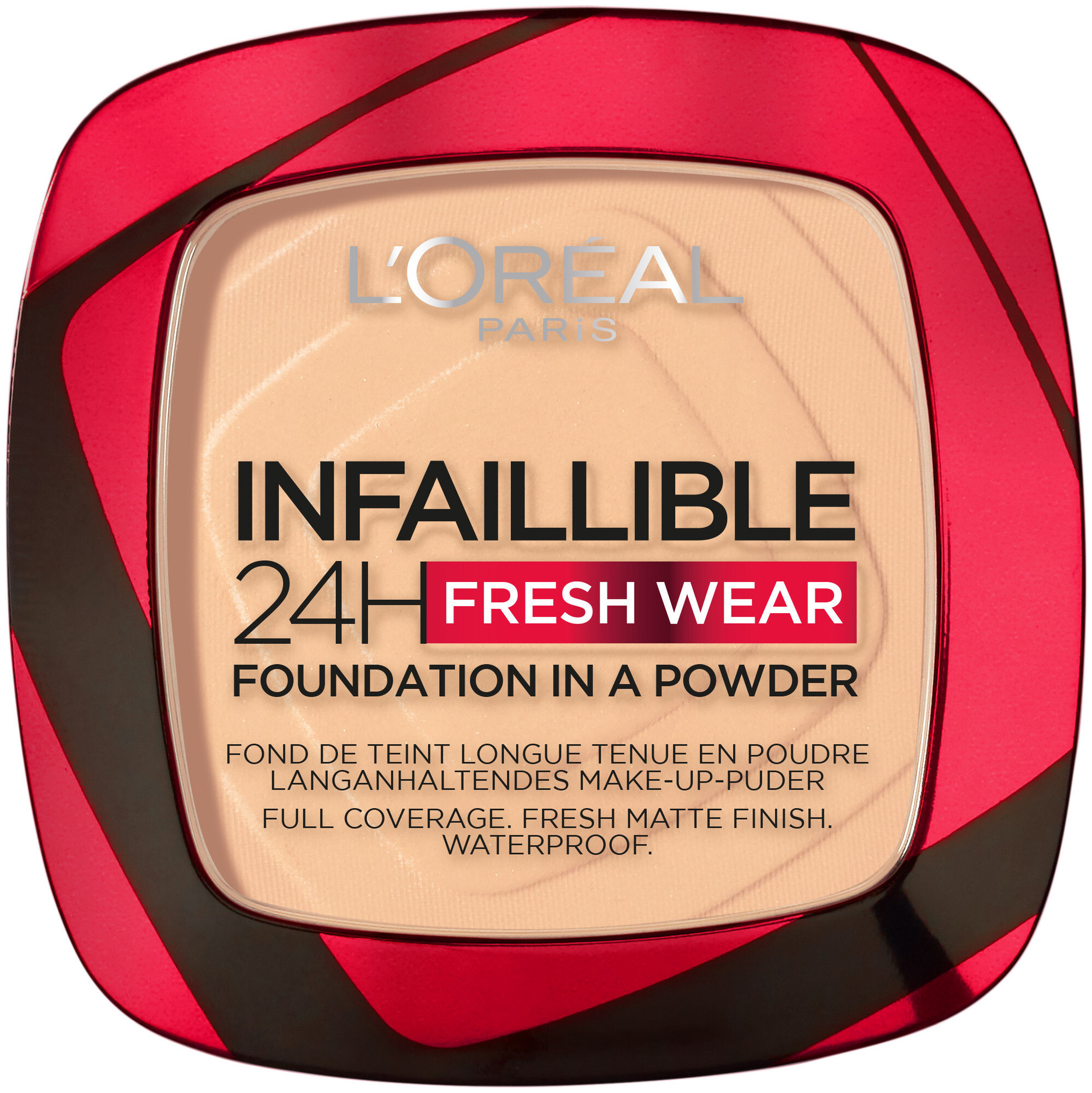 Image of L'Oréal Paris Infaillible 24H Fresh Wear Make-Up-Puder 40 Cashmere