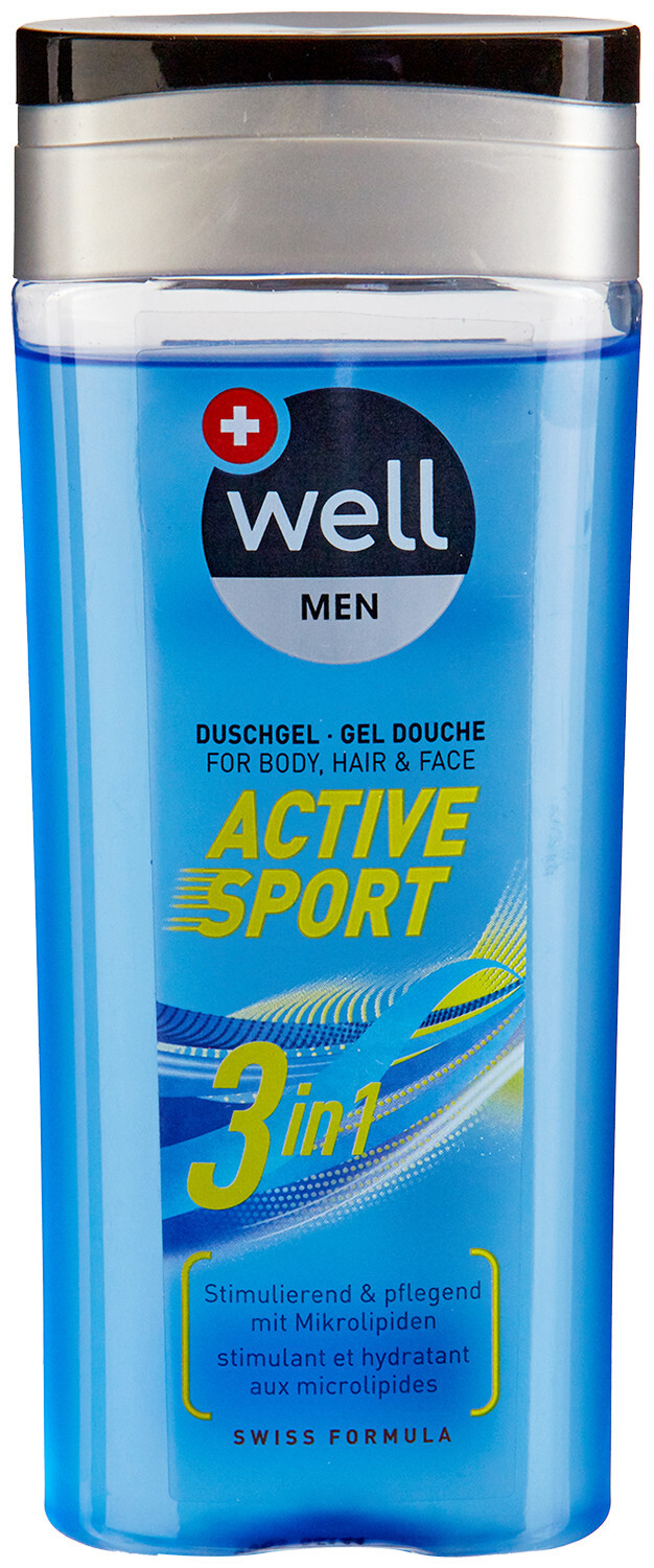 Image of well Men Duschgel Active Sport 3in1