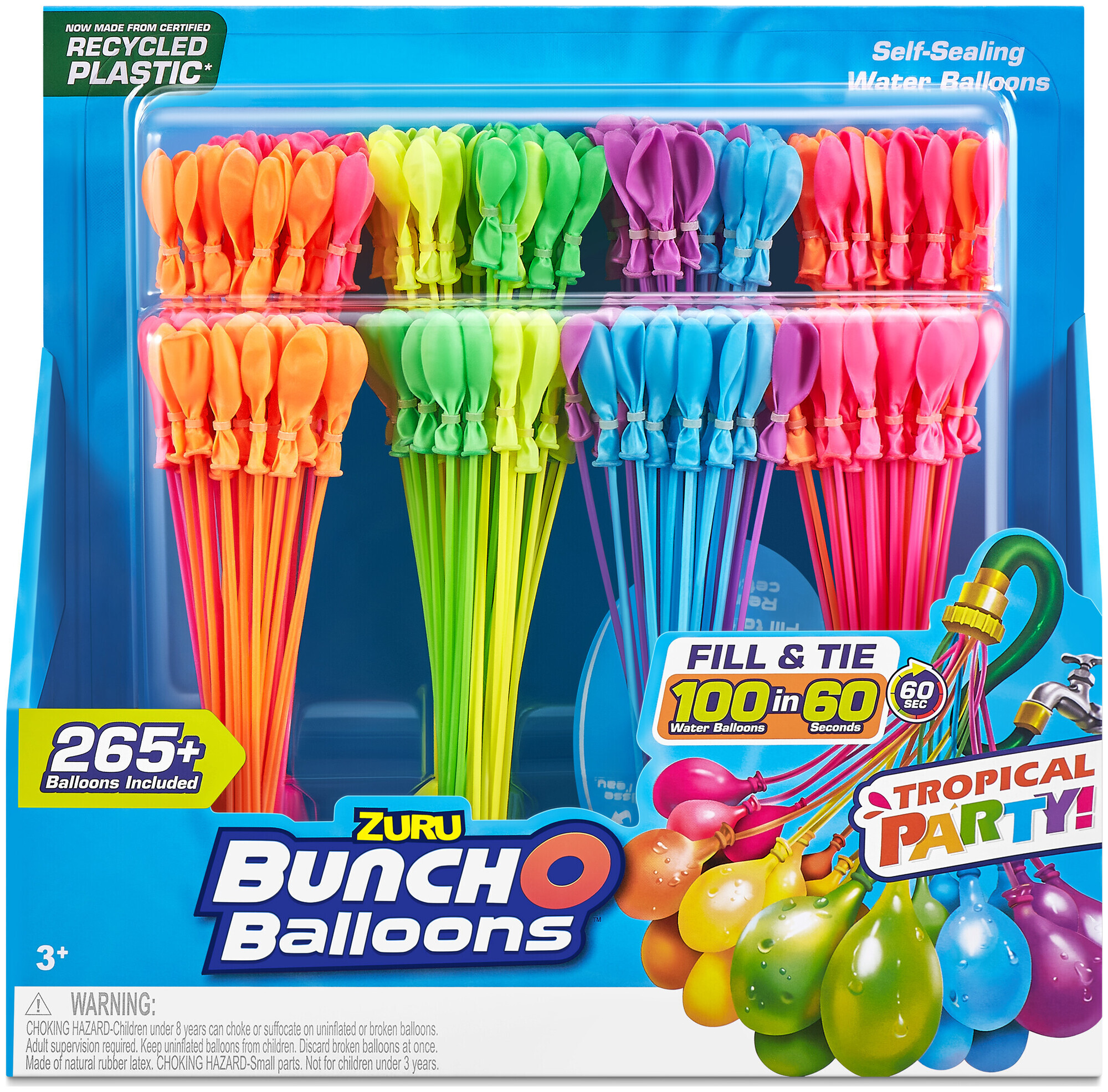 Image of Zuru Bunch o Balloons 8 Pack Tropical Party