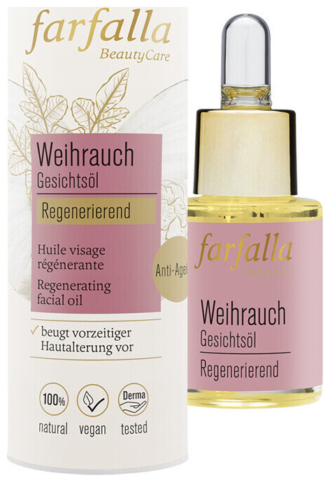 Image of farfalla Gesichtsöl Weihrauch, regenerierend, 15ml