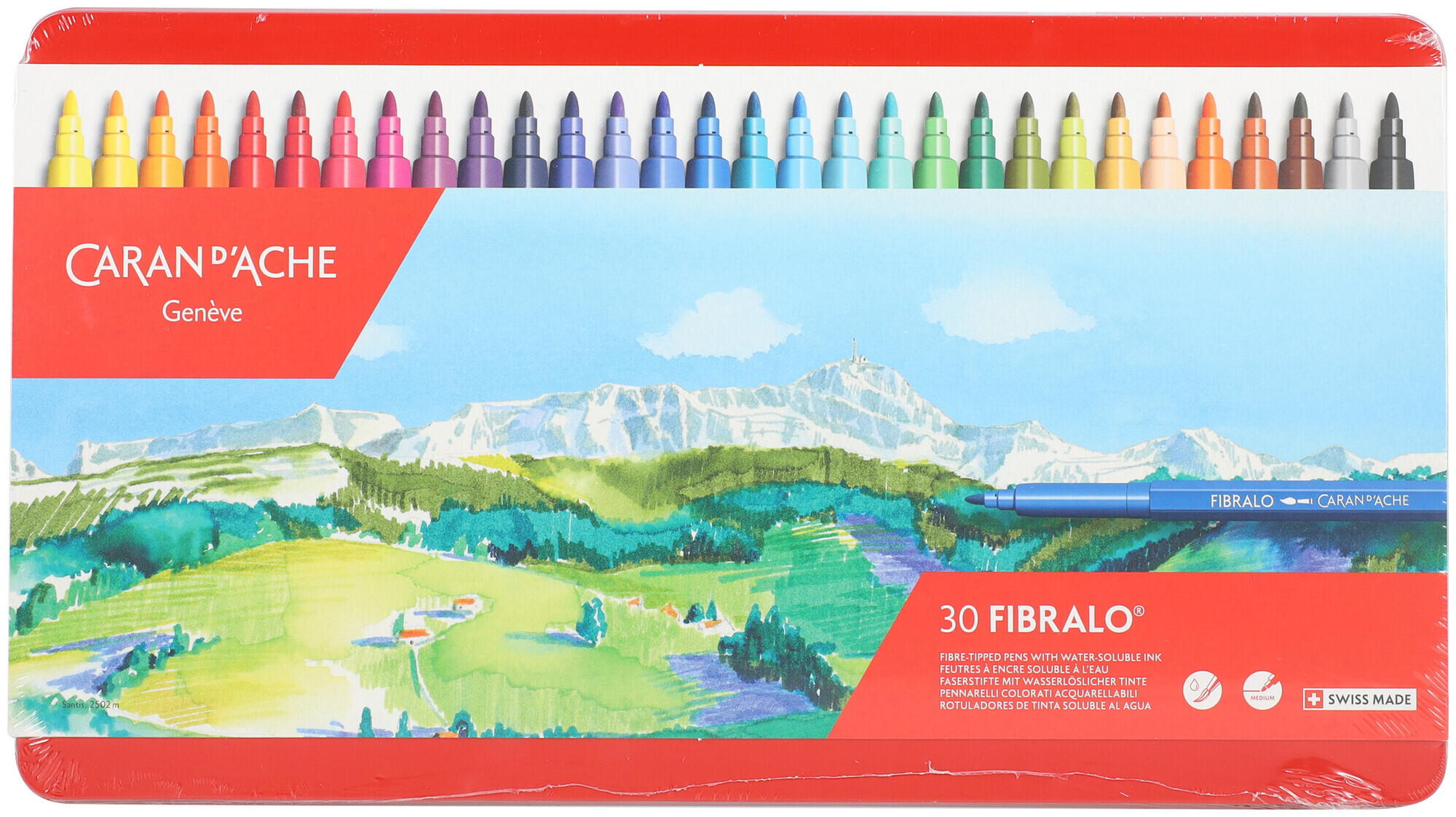 Image of Caran d'Ache Classic Fibralo Assortiert 30Stk.