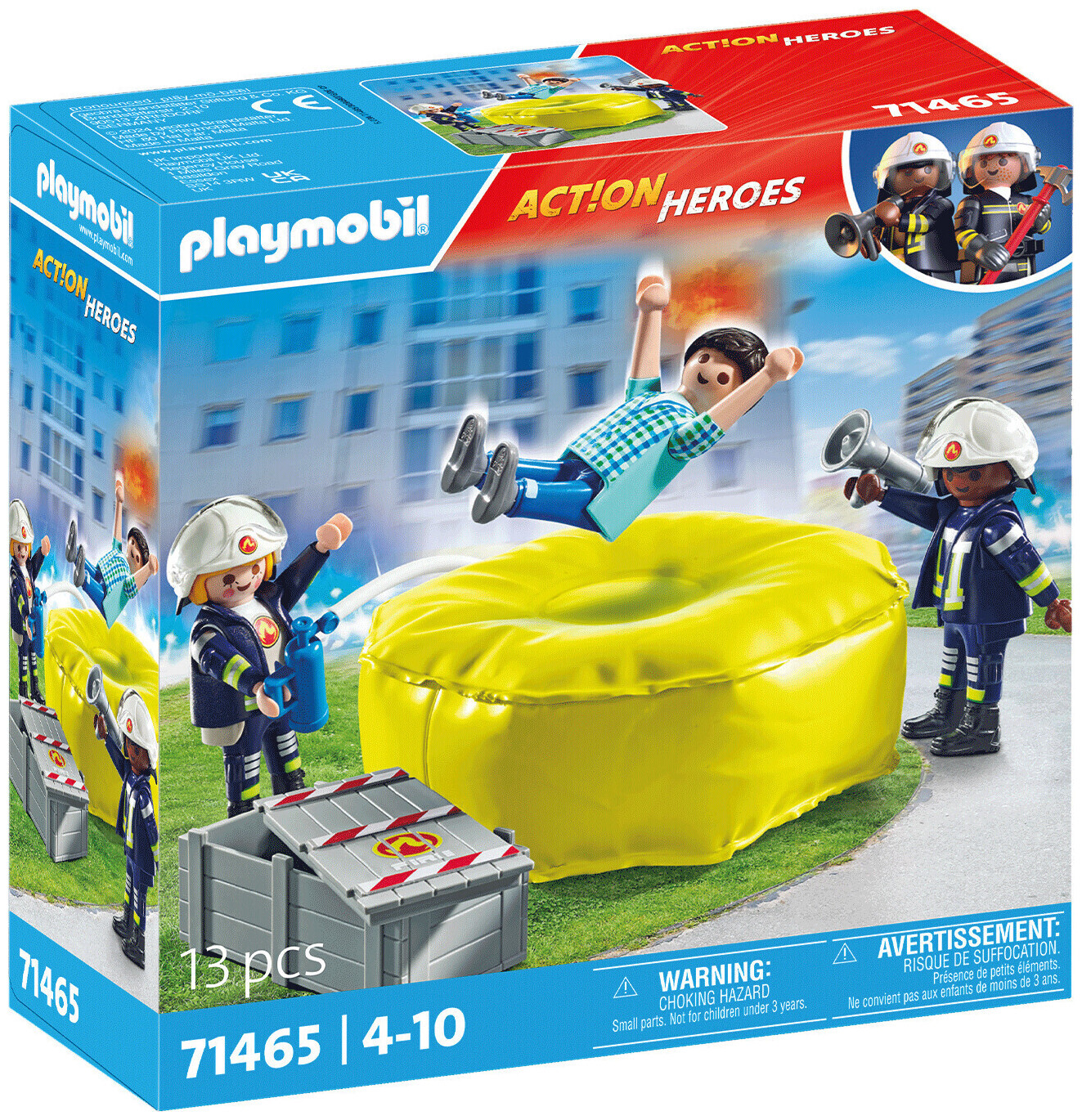 Image of Playmobil 71465 Feuerwehrleute 4+ Jahre