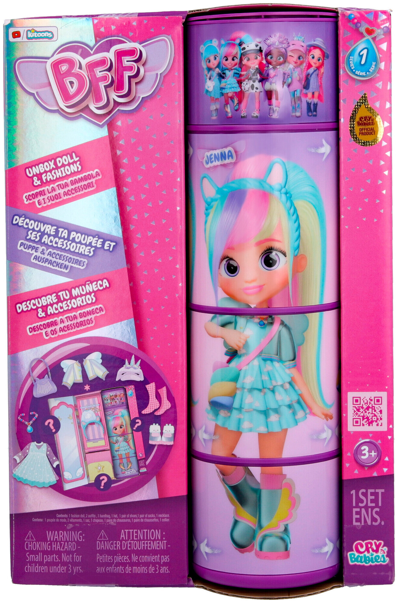 Image of Nimex IMC Toys BFF – Jenna Set