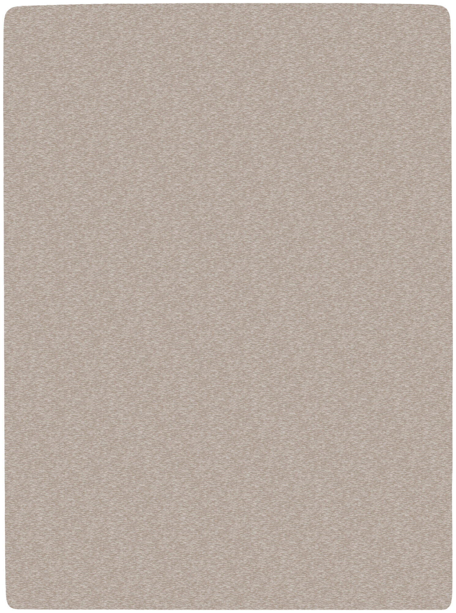 Image of Inhouse Fixleintuch Gots Jersey mel. 180x200 taupe