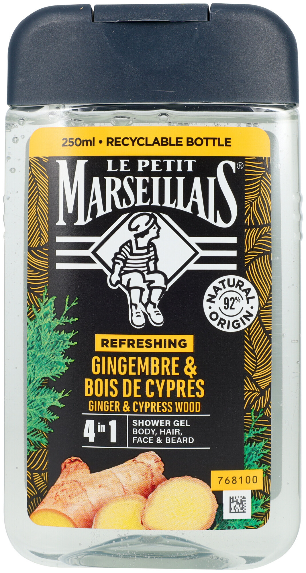 Le Petit Marseillais Men Dusch Zypresse & Ingwer