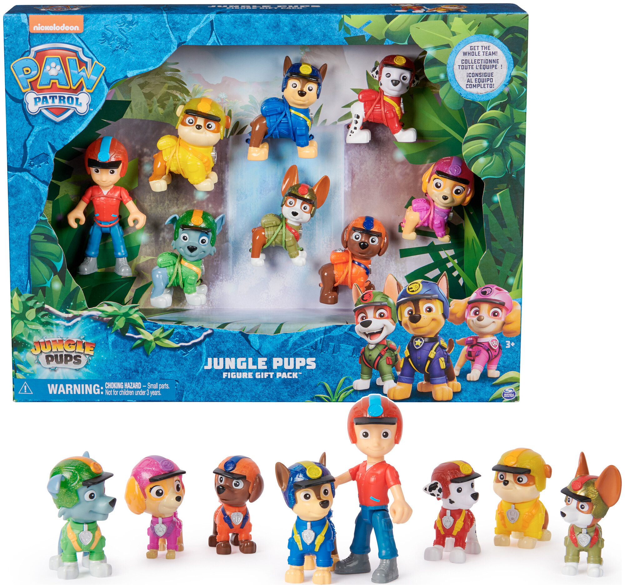 Image of Paw Patrol Jungle Pups Figure Geschenkset