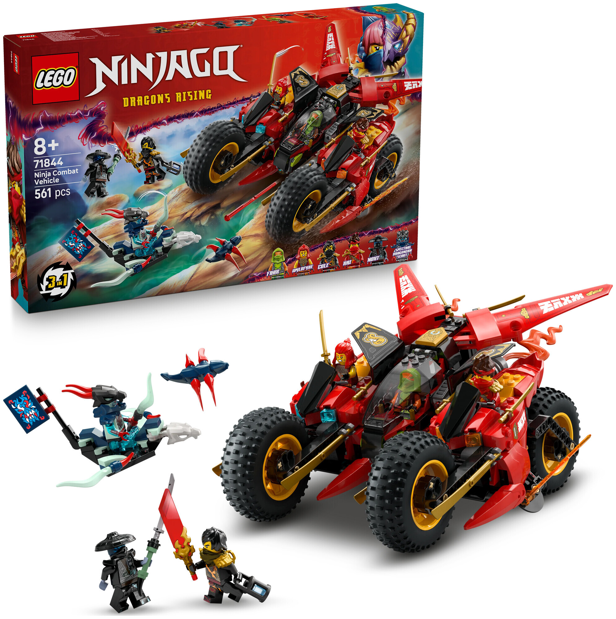 Image of Lego Ninjago Lego® Ninjago 71844 Ninja-Actionflitzer 8+ Jahre