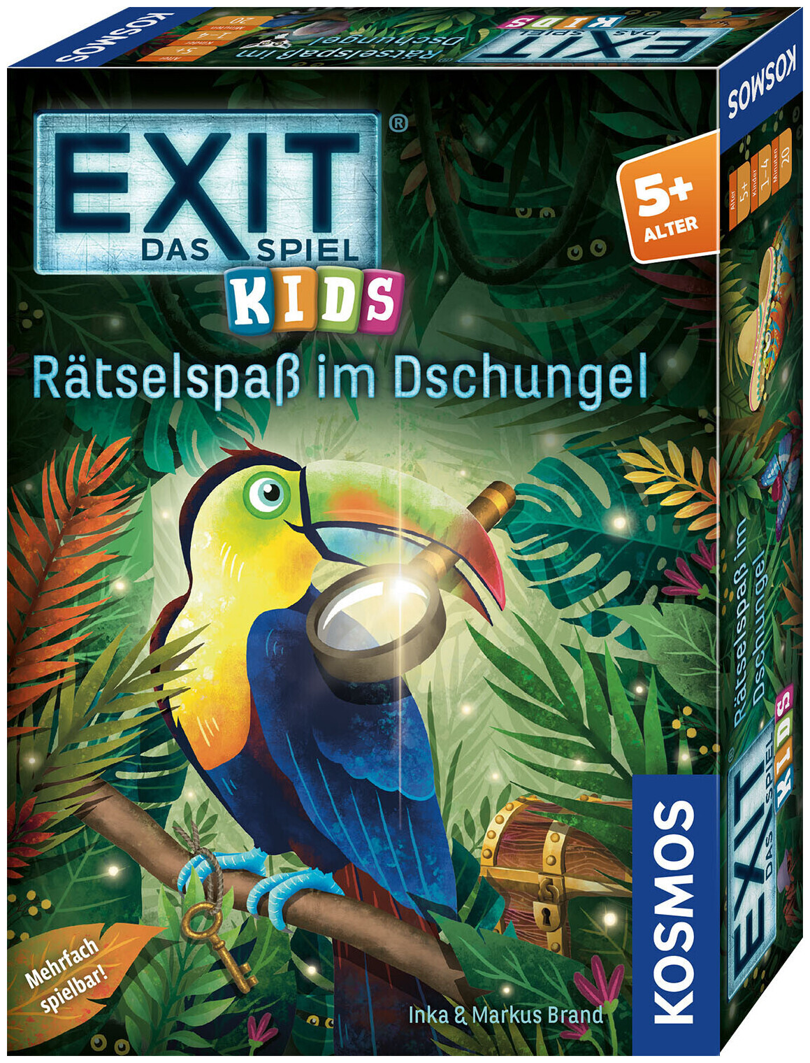 Image of Kosmos Exit Das Spiel Kids Rätselspass im Dschungel (Deutsch)