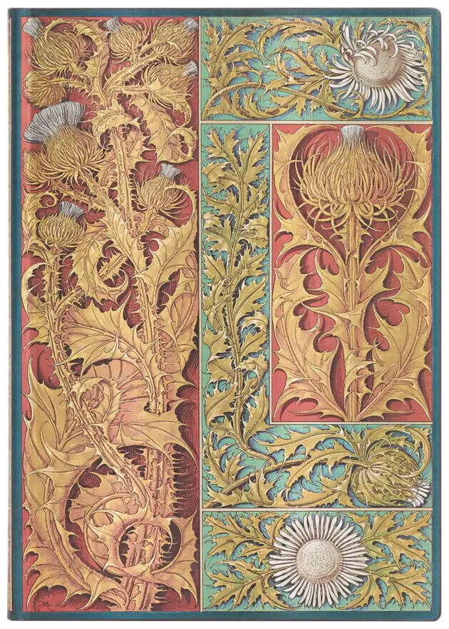 Image of Paperblanks Softcover Flexis Wilde Distel Midi